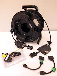DVI LWL Hybrid Kabel 100 m